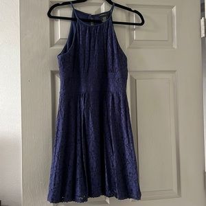 Navy blue formal dress